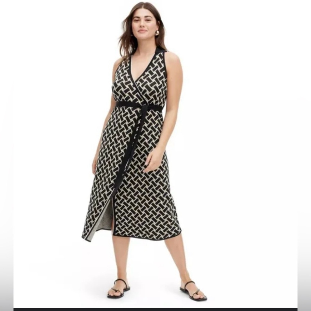 Diane Von Furstenburg x Target Sweaterknit Wrap Dress